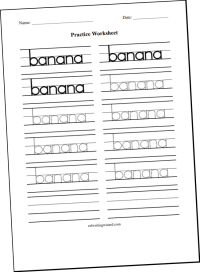 Make Handwriting Worksheets - ESL Writing Wizard