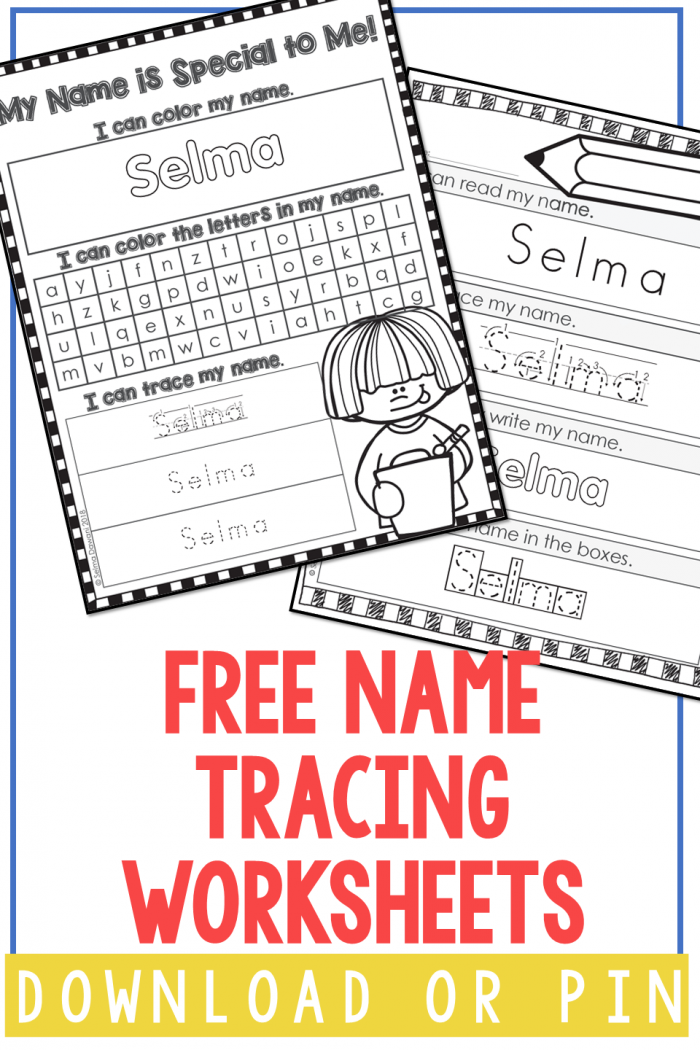 Free Name Tracing Worksheets | Custom Name Tracing Generator