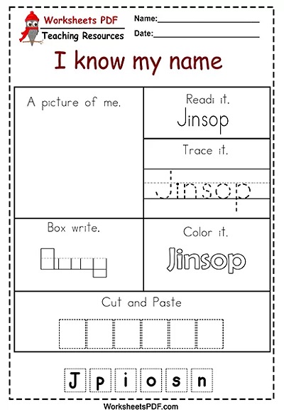 trace worksheet maker