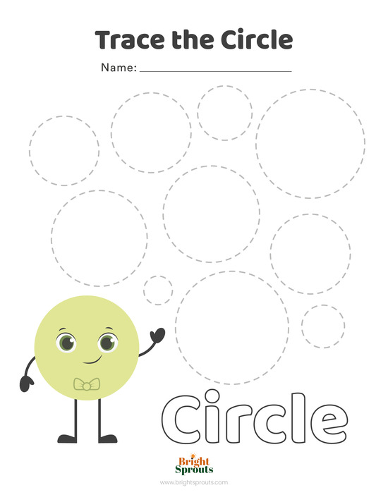 Shape Tracing Worksheets (Free Printable)