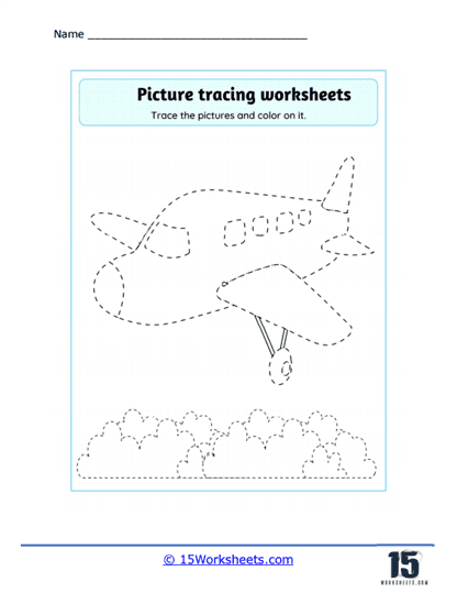 Picture Tracing Worksheets - 15 Worksheets Library