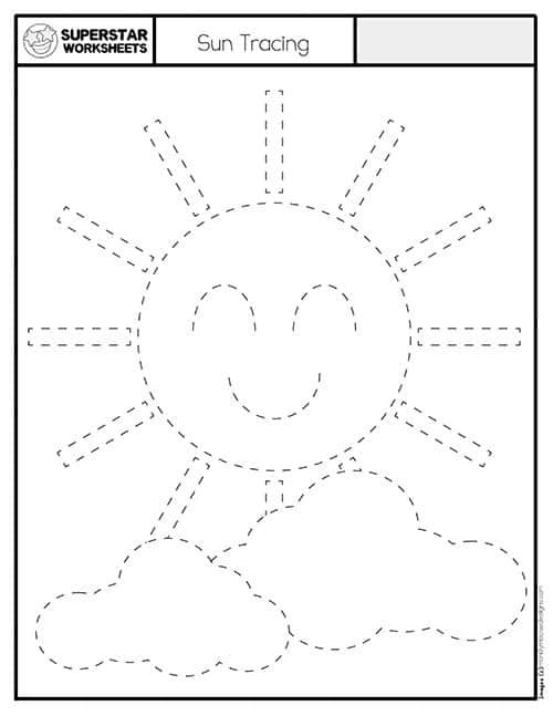 Fun and Engaging Picture Tracing Worksheets for Preschoolers