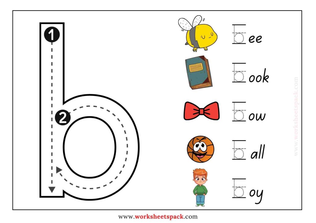 Free Small Letter Tracing Worksheets - worksheetspack