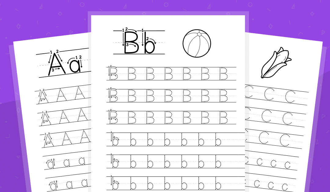 Free Alphabet Tracing Sheets - Lewis Creative