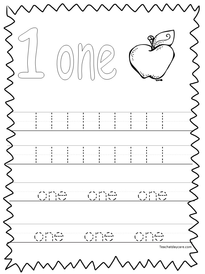 tracing numbers 1 20 for preschoolers