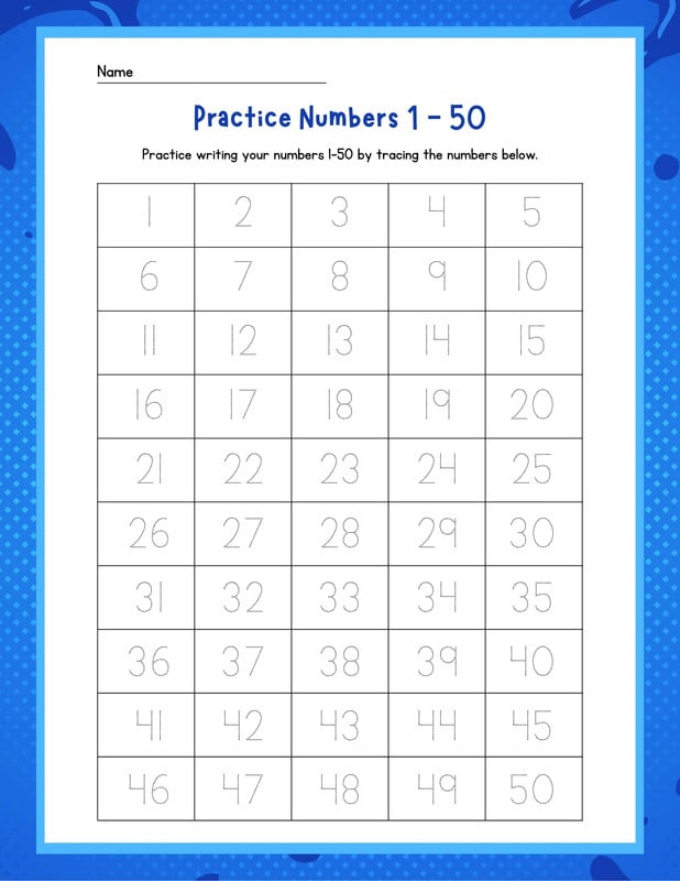 Page 2 Free and customizable numbers templates Worksheets Library Page 2 Free and customizable numbers templates Worksheets Library