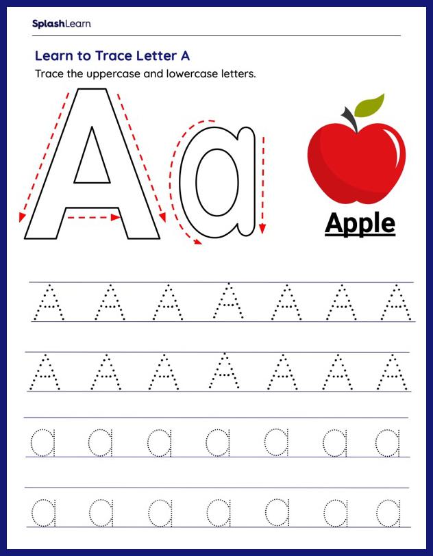 tracing the letter i worksheet