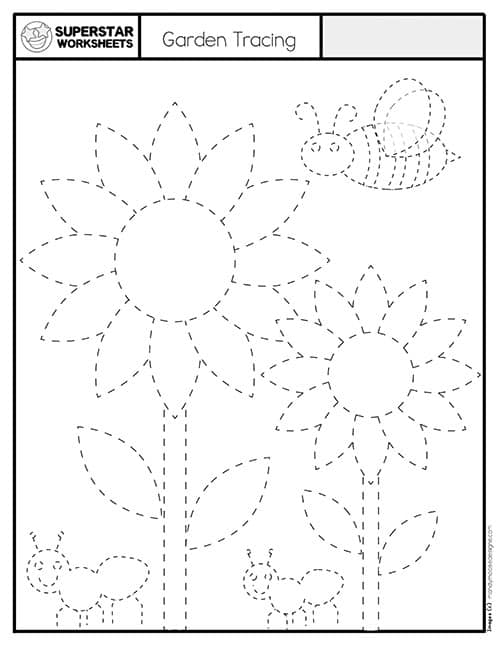 FREE Pre-Writing &  Tracing Sheets for Kids | Totschooling ...