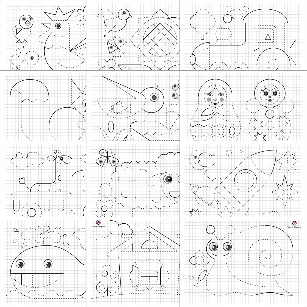Tracing Worksheets | BuyLapbook