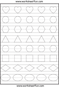 tracing worksheet printable