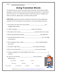 Managing Writing Sequences Worksheets