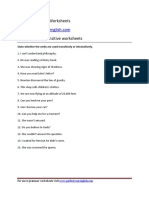 transitive and intransitive verbs worksheet pdf