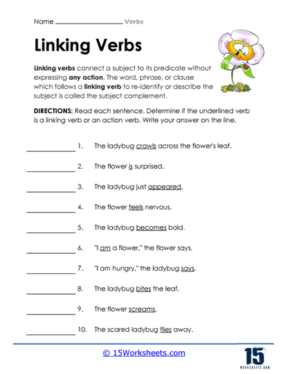 Verbs Worksheets - 15 Worksheets Library