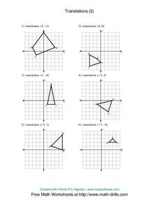 Translations (2) Worksheet for 7th - 9th Grade | Lesson Planet