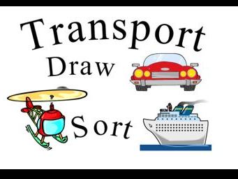 Transport to Draw and Sort EYFS and KS1  