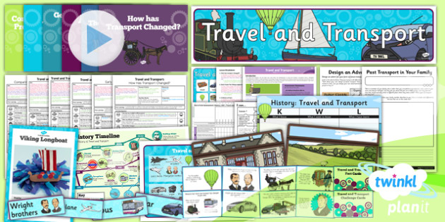 History: Travel and Transport KS1 Unit Pack (teacher made)