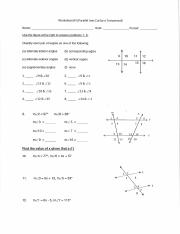 Transversals and Parallel Lines.pdf - Worksheet #3 Parallel Lines ...