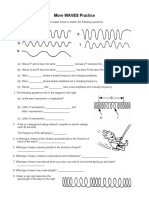 Transverse V Longitudinal Wave Worksheet 2b107dk | PDF | Waves ...