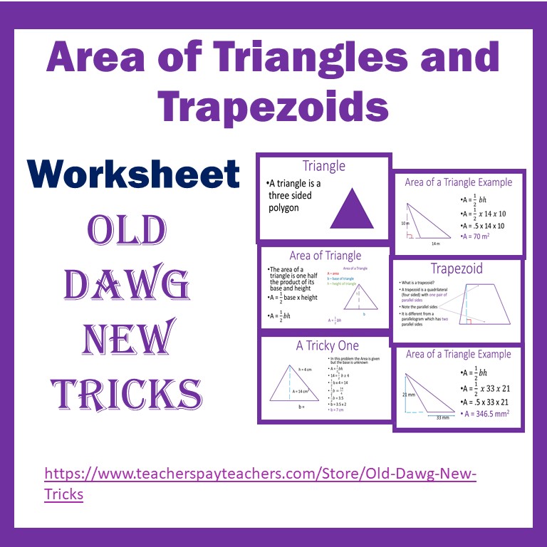 trapezoids worksheet answers