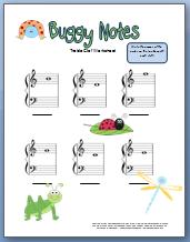 Treble Clef Worksheets | My Fun Piano Studio