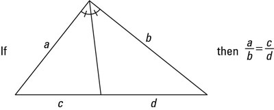 How to Use the Angle-Bisector Theorem - dummies