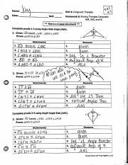 4.6 Day 2 - 4.7 Worksheet Key .pdf - Name: Unit 4: Congruent ...