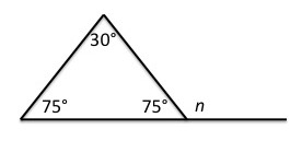 triangle exterior angle worksheet