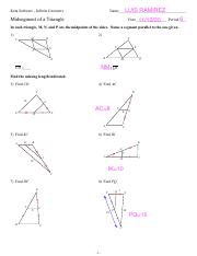 5-Midsegment of a Triangle dragged.pdf - Kuta Software - Infinite ...