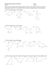TRIG 4002 : Introduction to trigonometry - University of ...