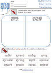trigraph worksheet