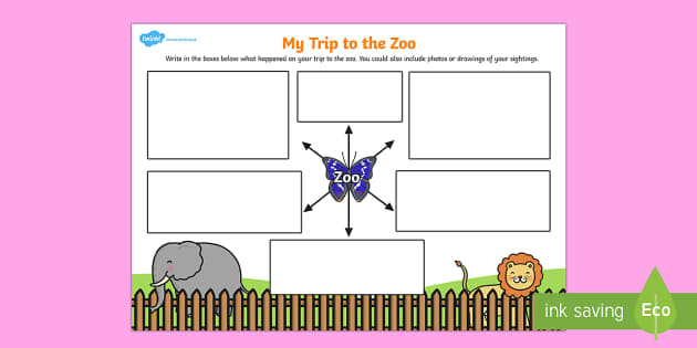 trip to the zoo worksheet