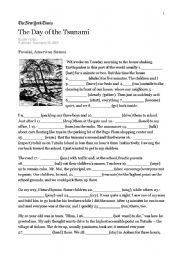 tsunami worksheet for middle school