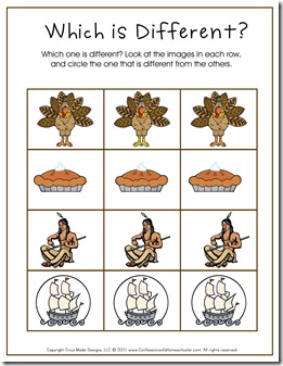 turkey worksheet preschool