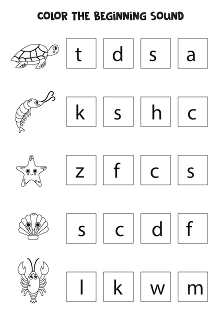 turtle diary worksheet beginning sounds