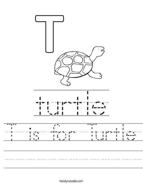 turtles worksheet