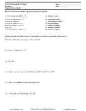 Free Geometry Proofs Worksheets | Tutor-USA