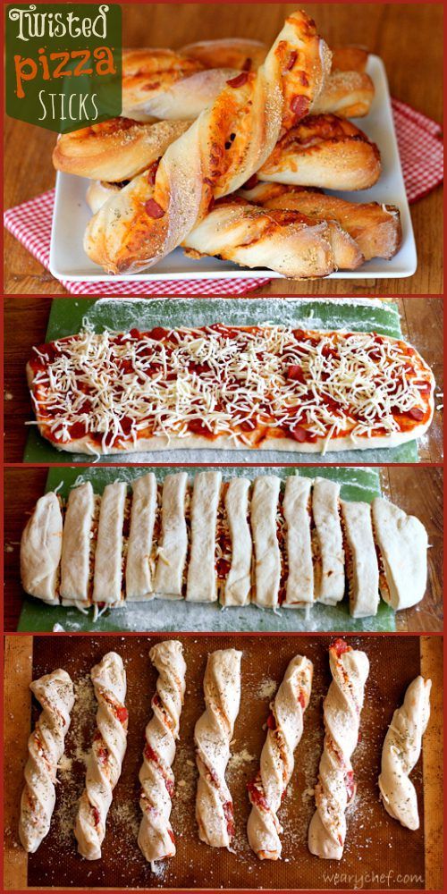 Twisted Pizza Breadsticks (Step-by-Step Recipe) | Weary Chef