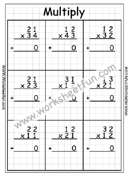 Multiplication Worksheets / FREE Printable Worksheets - Worksheetfun