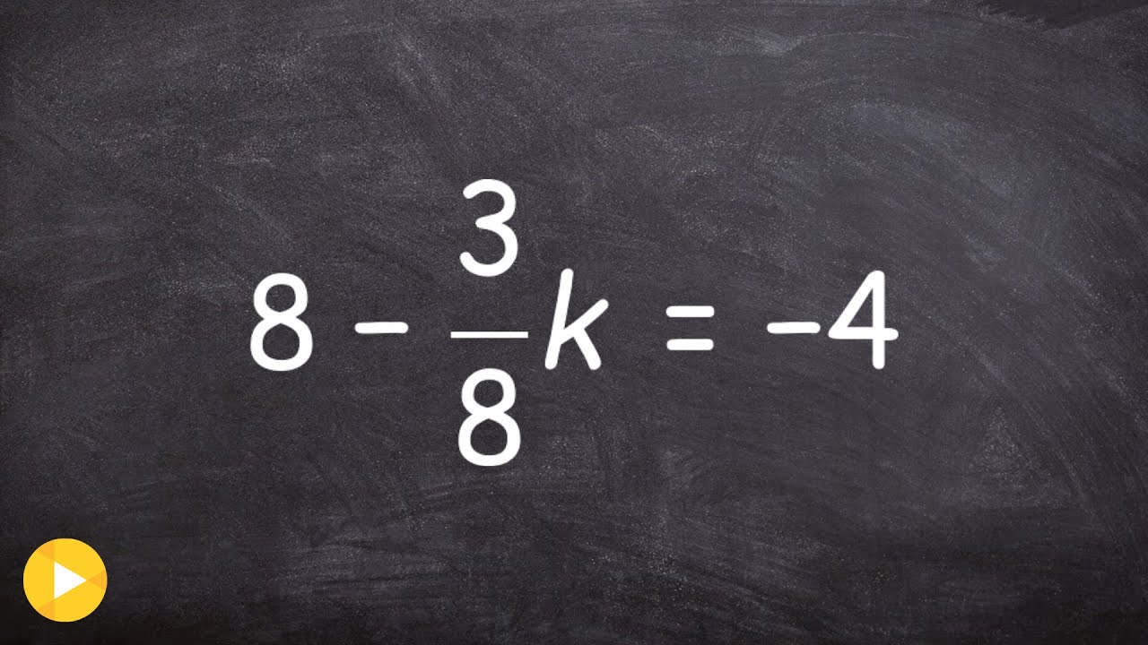 two step equations with fractions worksheet