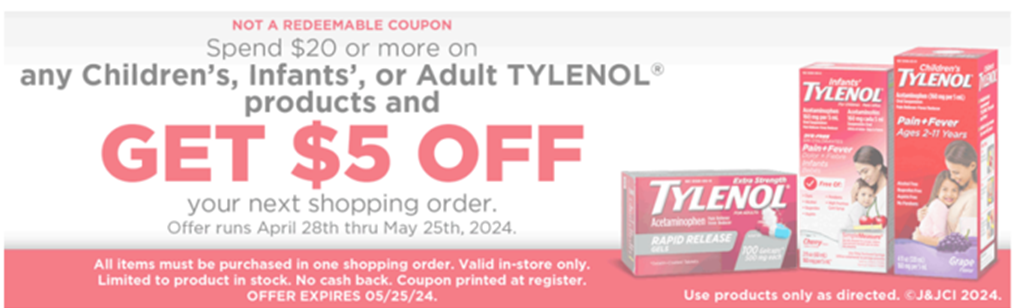 tylenol printable coupons 2018