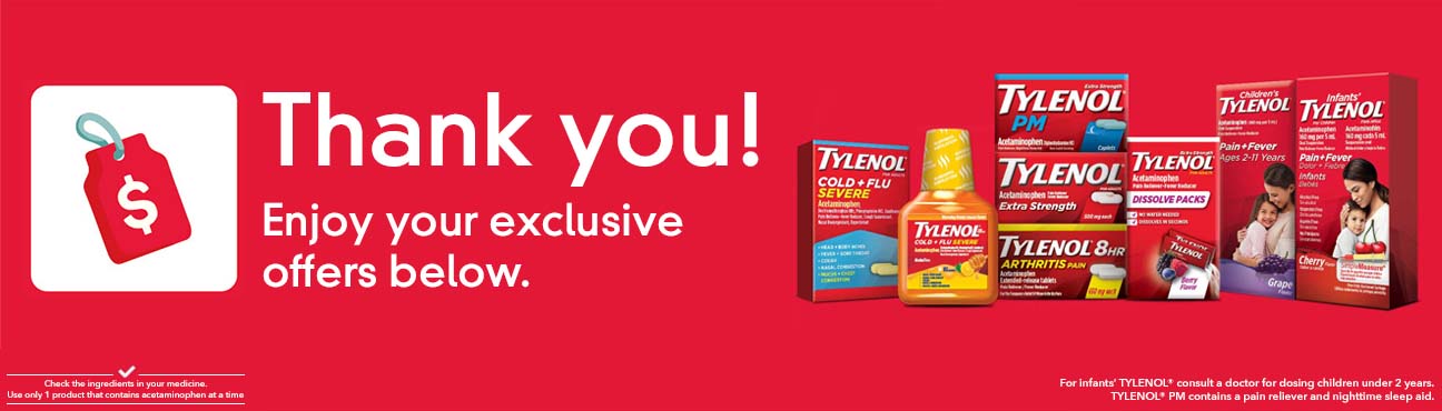 TYLENOL® Coupons | TYLENOL®