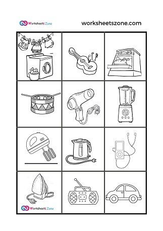 types of energy worksheet