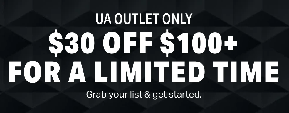 HOT* Under Armour Coupon Code at Outlet Store: $30 off $100 plus ...