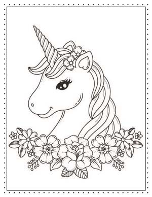 unicorn diy printable