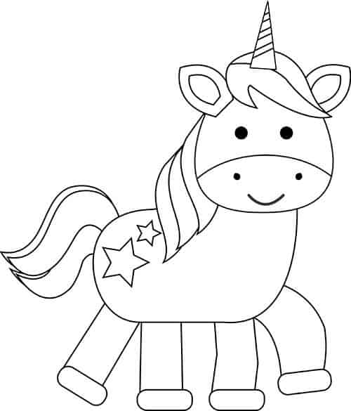 Free Printable Build a Unicorn Craft for Kids | Mrs. Merry