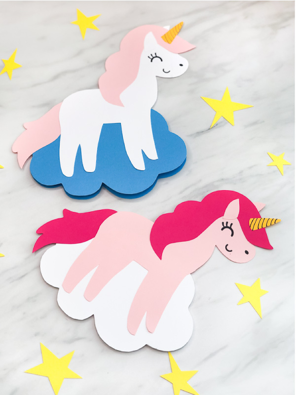 DIY Unicorn Card Craft For Kids