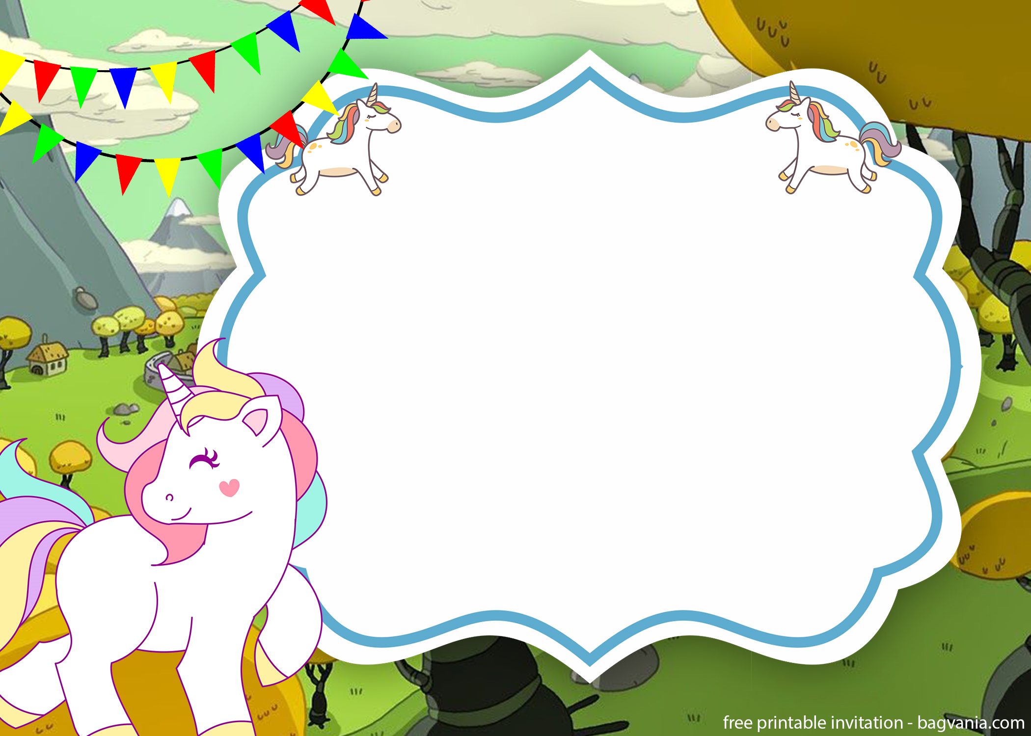 33+ FREE Printable Unicorn Baby Shower Invitation Templates 2019 ...