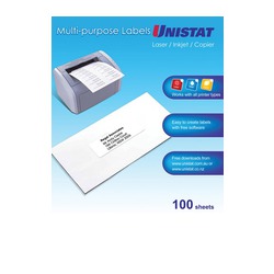 unistat printable labels
