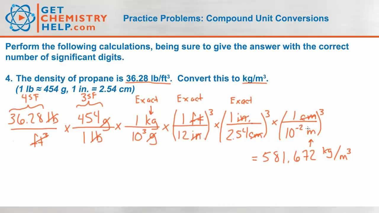 Chemistry Practice Problems: Metric System &  Conversions - YouTube