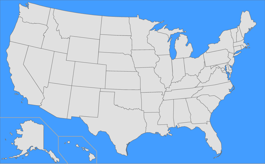 united states map quiz fill in printable